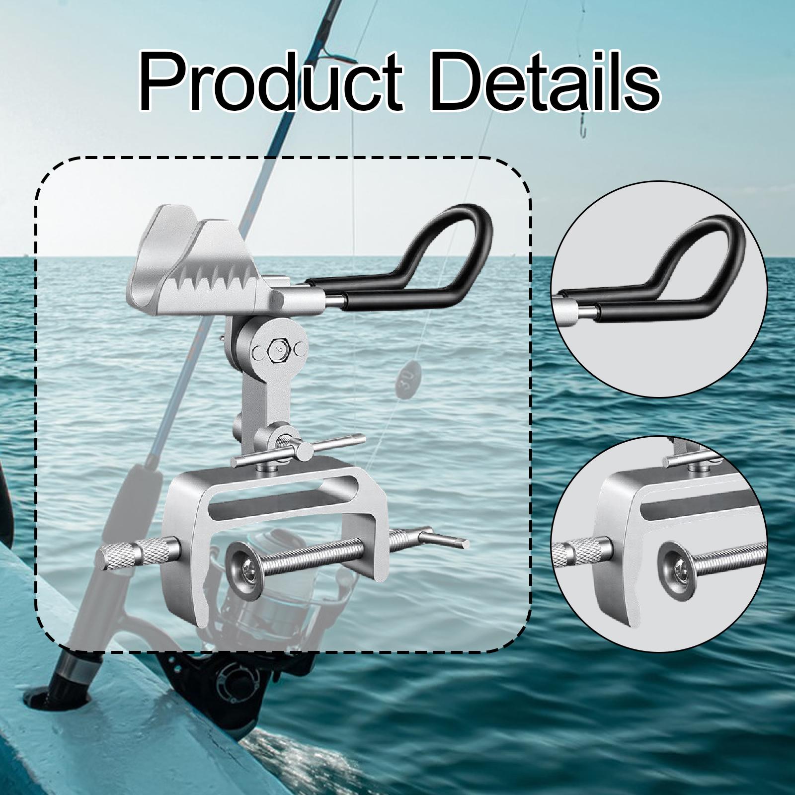 Boat Fishing Rod Holder Clamp  - đánh giá và giá Fishing Kayak Crate